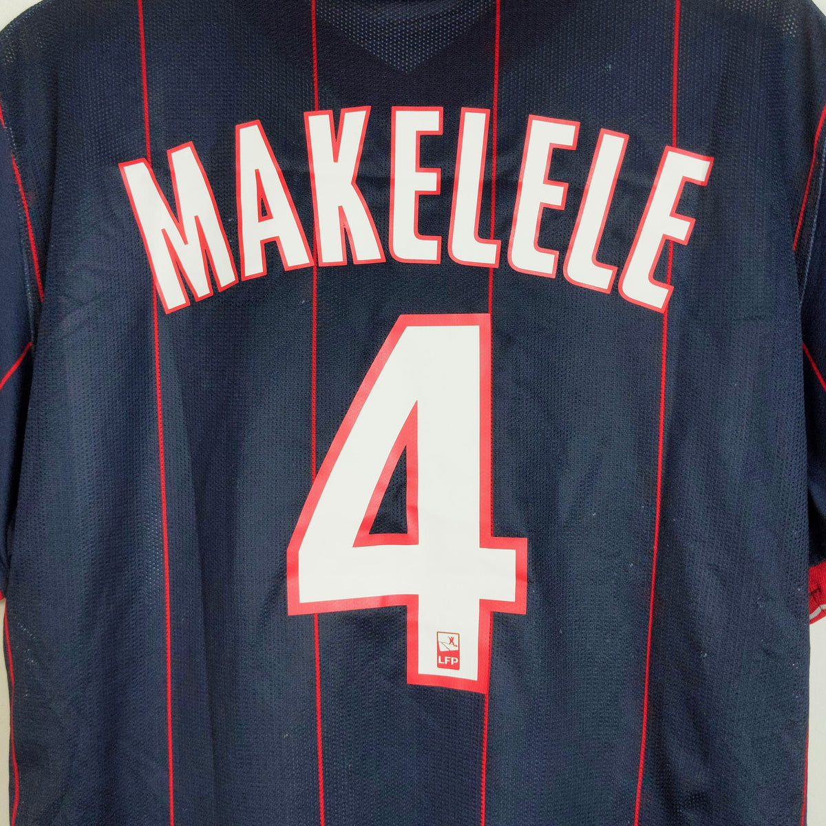 Original Paris Saint-Germain 2009/10 Home - Makelele #4 Size fit XL (Player Issue)