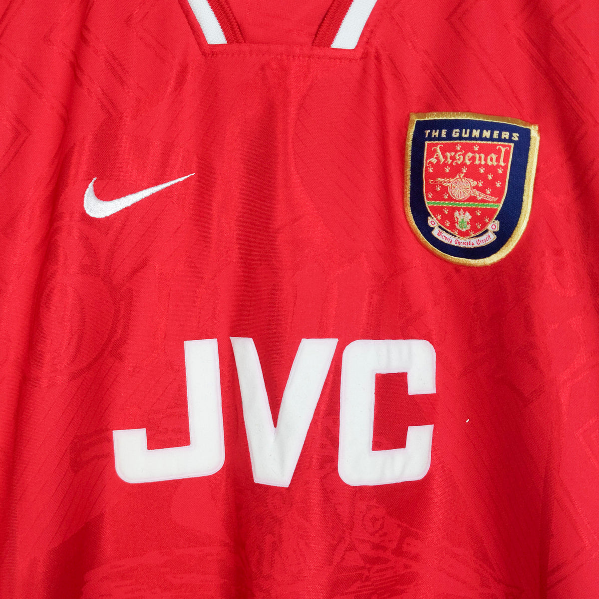 Original Arsenal 1996/98 Home - Dennis Bergkamp #10 Size L (Long Sleeve)