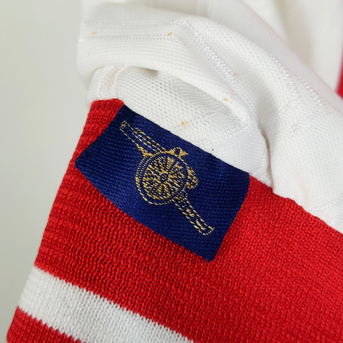 Original Arsenal 1996/98 Home - Dennis Bergkamp #10 Size L (Long Sleeve)