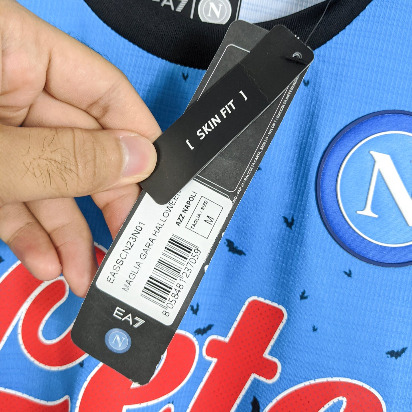 Original Napoli 2022/23 Halloween - Kvaratskhelia #77 Size M (Bnwt)