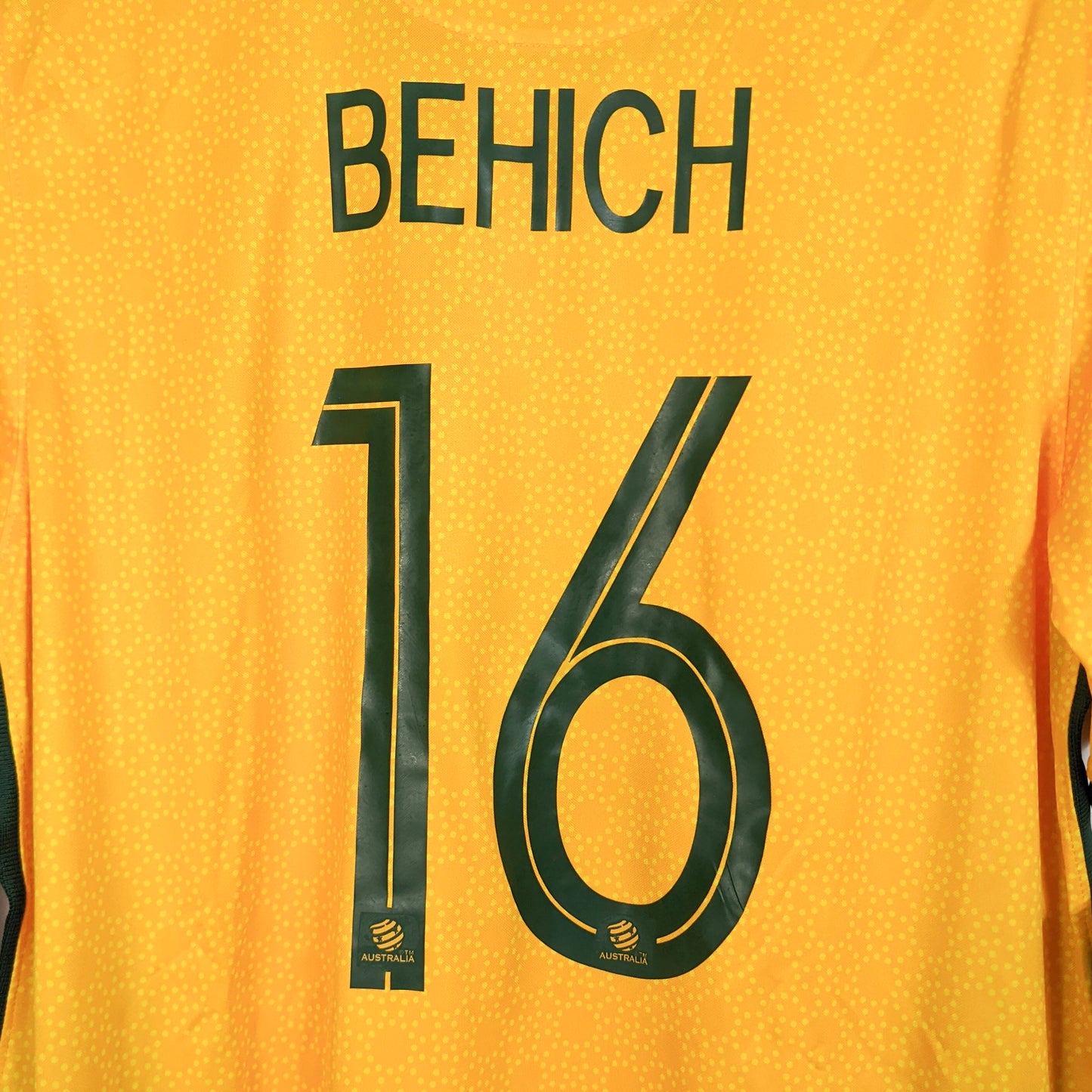 Original Australia 2020/21 Home - Behich #16 Size L (Bnwt)