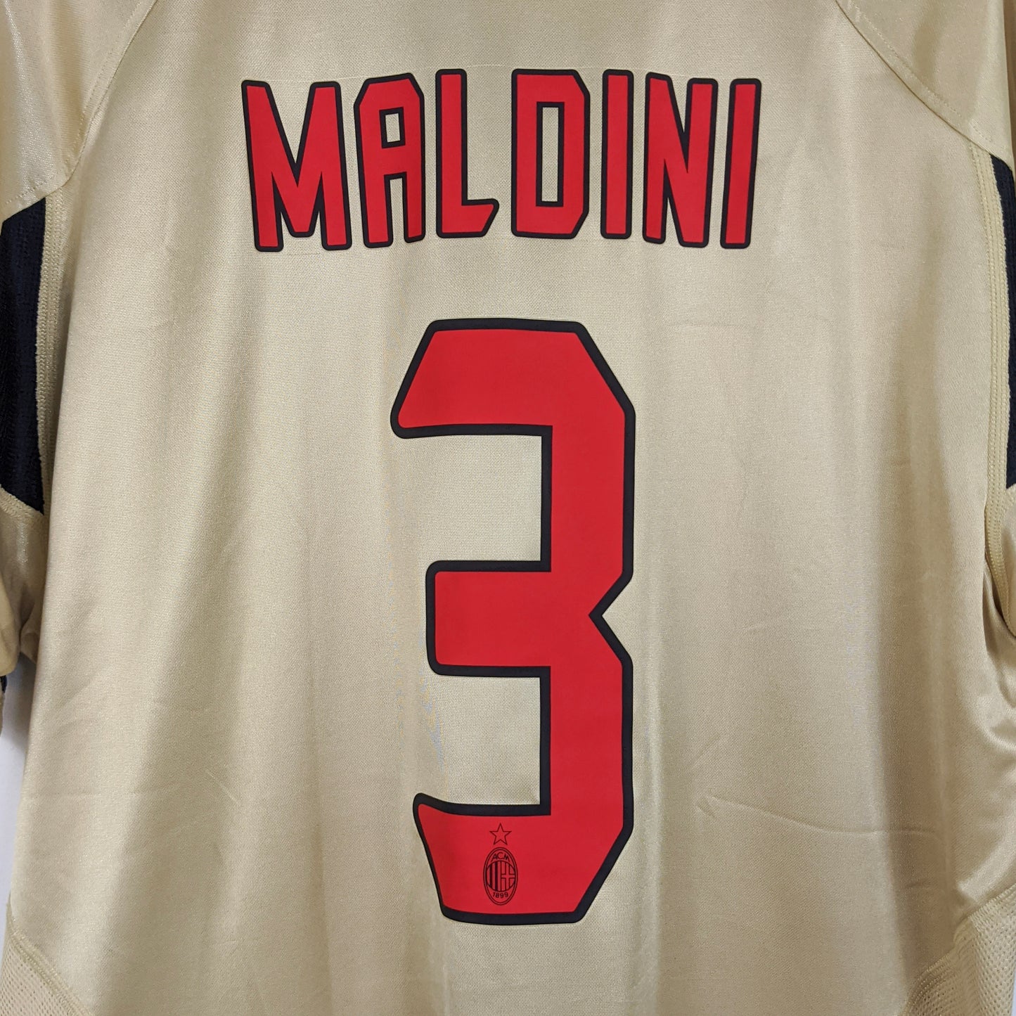 Original AC Milan 2004/05 Third - Maldini #3 Size L