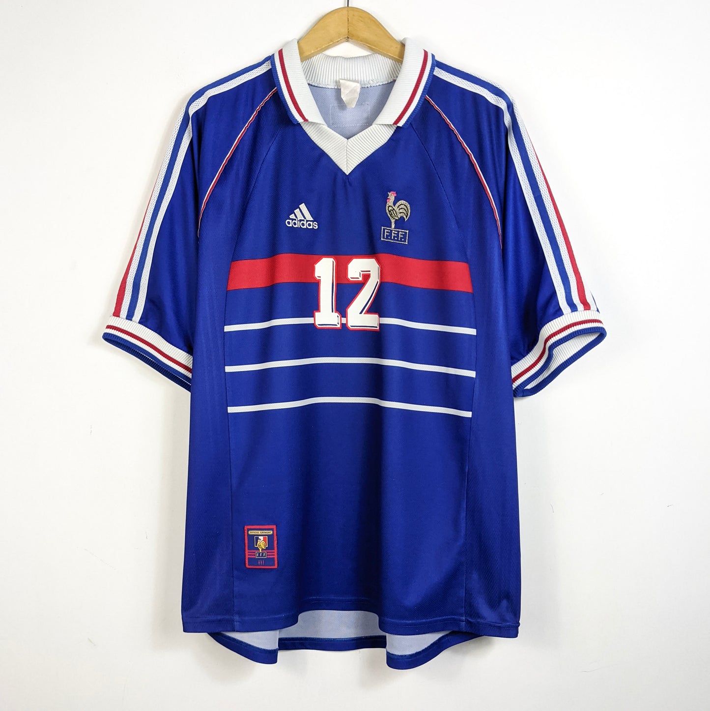Original France 1998 Home - Henry #12 Size XL