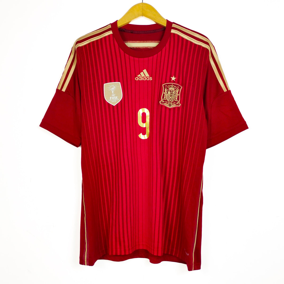 Original Spain 2014/15 Home - Torres #9 Size L