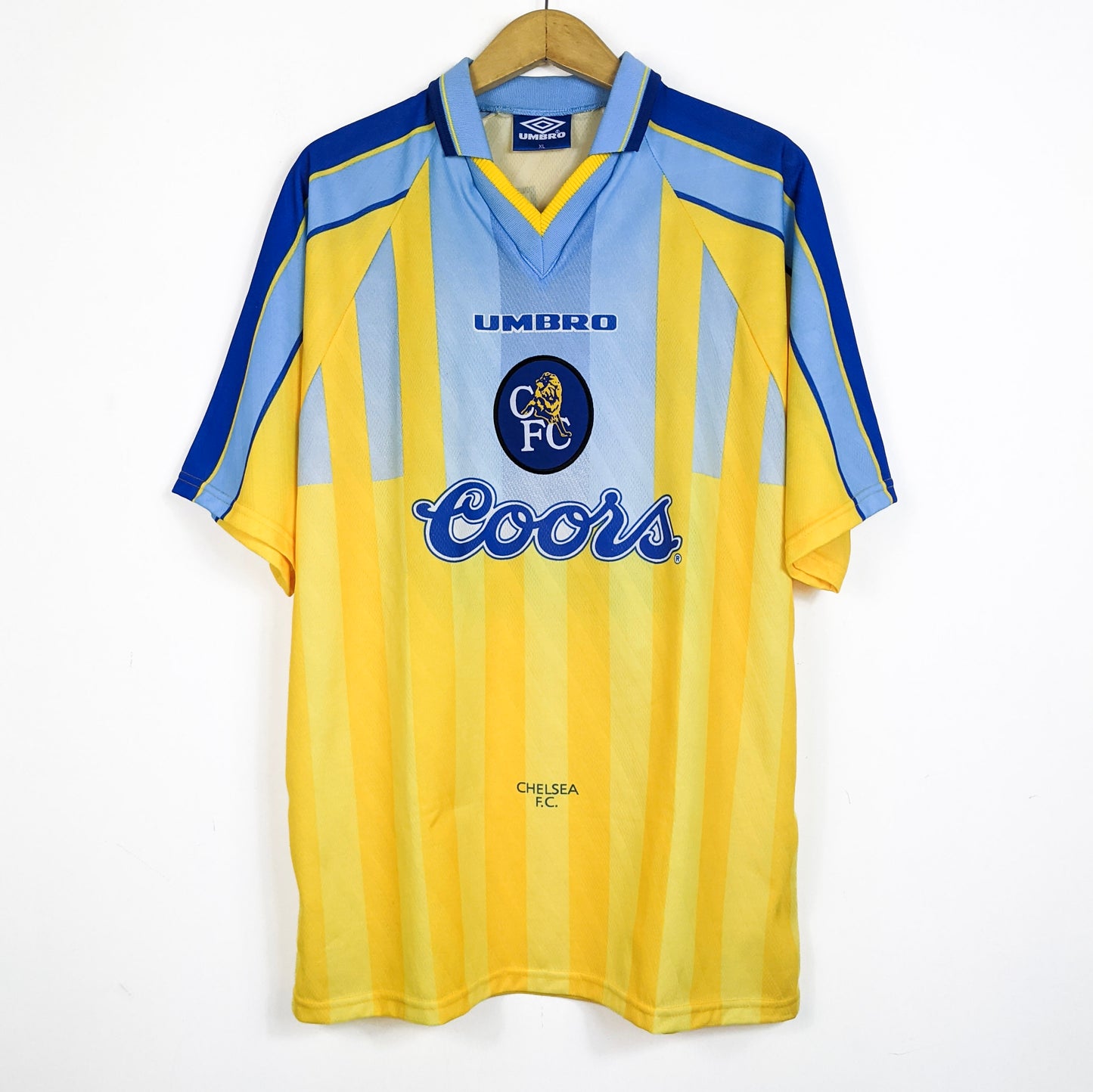 Original Chelsea 1996/97 Away - Zola #25 Size XL
