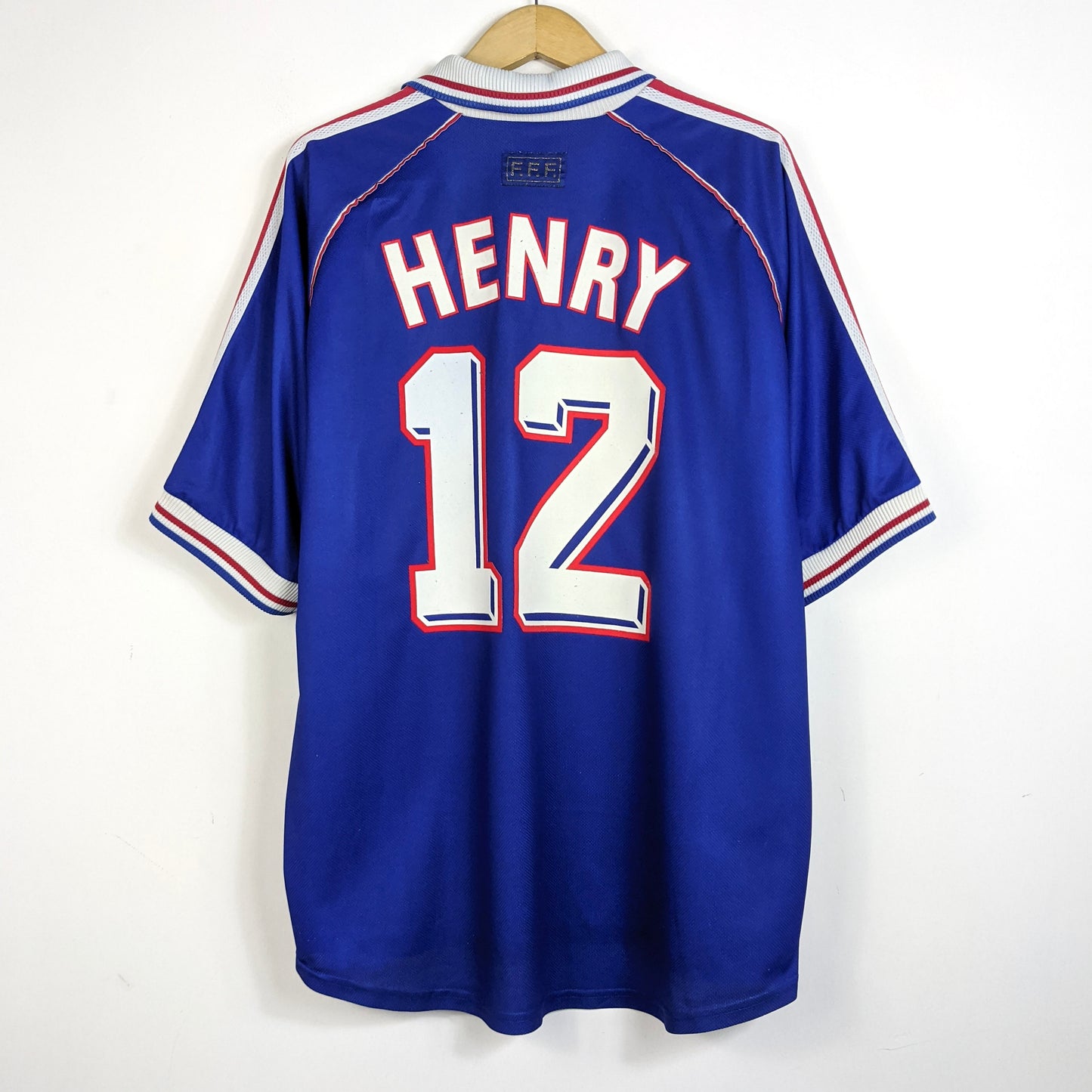 Original France 1998 Home - Henry #12 Size XL
