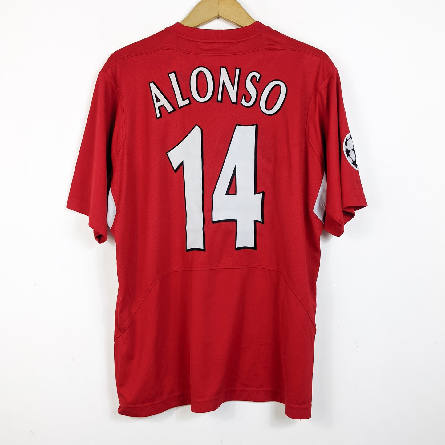 Original Liverpool 2004/05 Home - Alonso #14 Size fit XL