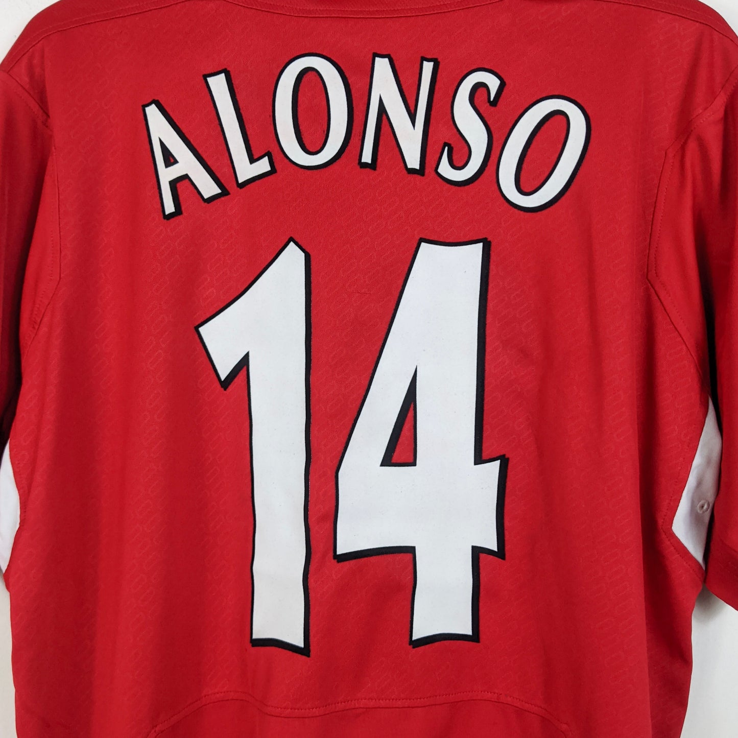Original Liverpool 2004/05 Home - Alonso #14 Size fit XL
