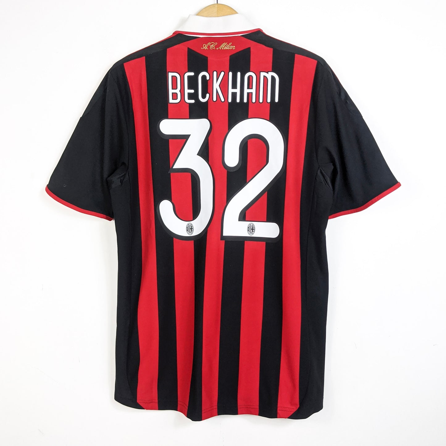 Original AC Milan 2009/10 Home - Beckham #32 Size M