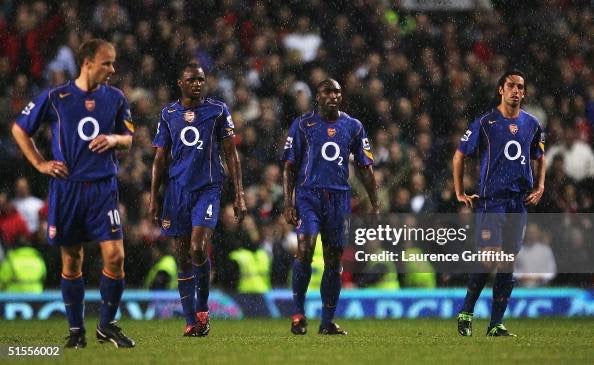 Original Arsenal 2004/05 Away - Bergkamp #10 Size M