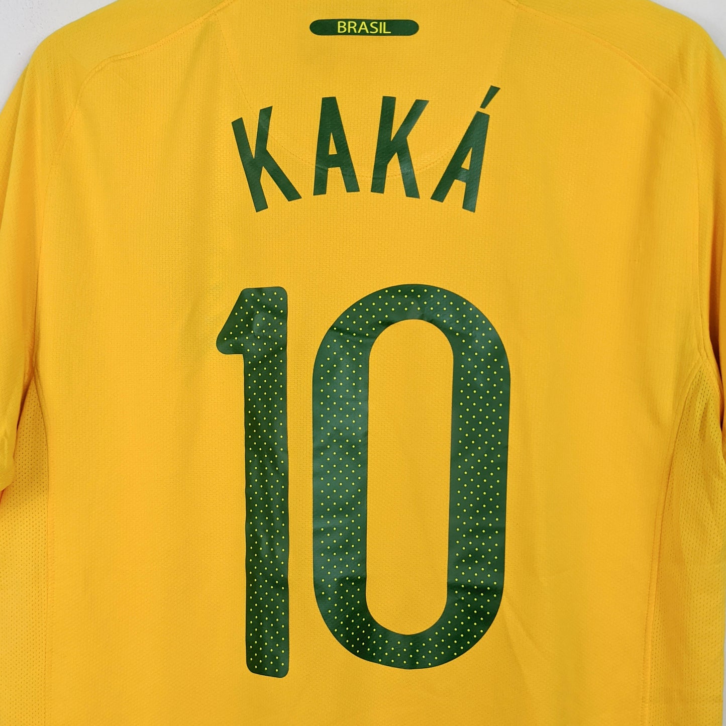 Original Brazil 2010 Home - Kaka #10 Size M