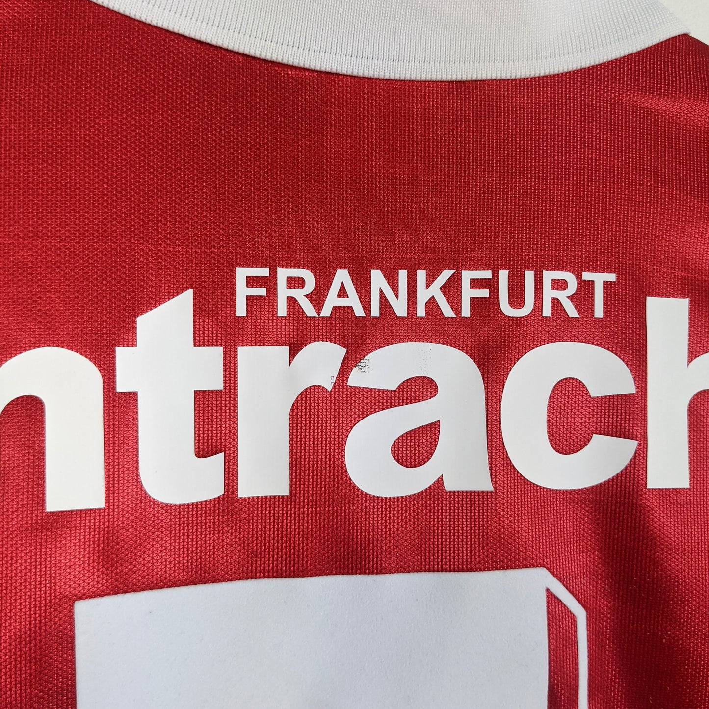 Original Eintracht Frankfurt 1992/93 Fourth - Okocha #7 Size L (Long Sleeve) (Jaspo Template)