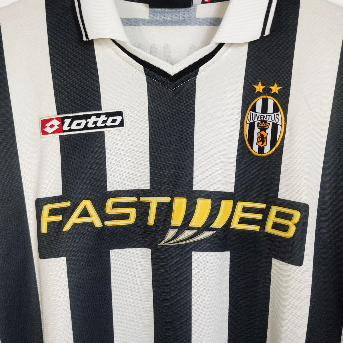 Original Juventus 2001/02 Home - Edgar Davids #26 Size L