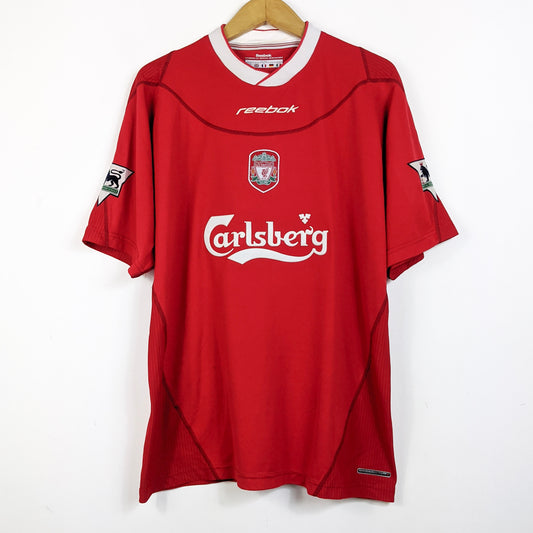 Original Liverpool 2002/04 Home - Gerrard #17 Size XL