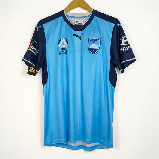 Original Sydney FC 2017/18 Home - Brosque #14 Size M