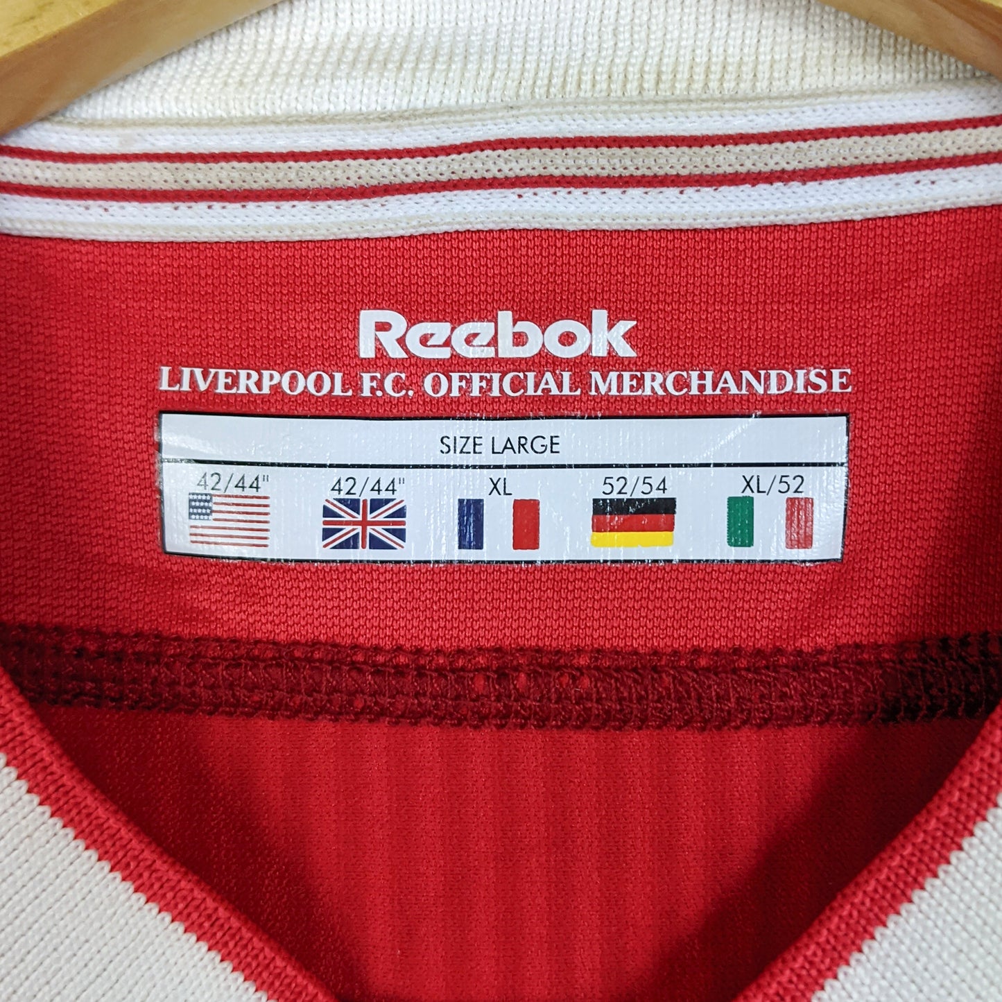 Original Liverpool 2002/04 Home - Gerrard #17 Size XL
