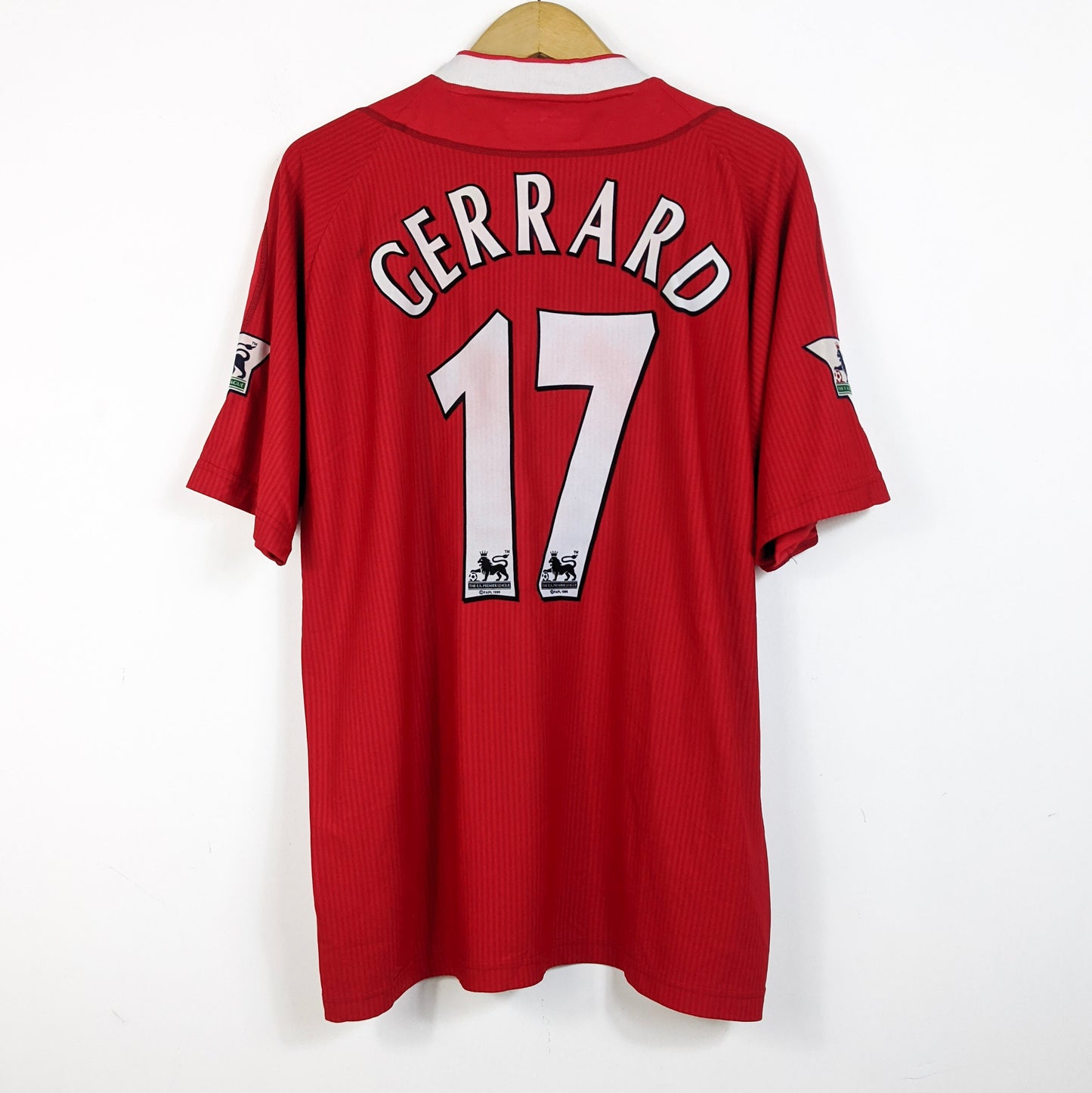 Original Liverpool 2002/04 Home - Gerrard #17 Size XL