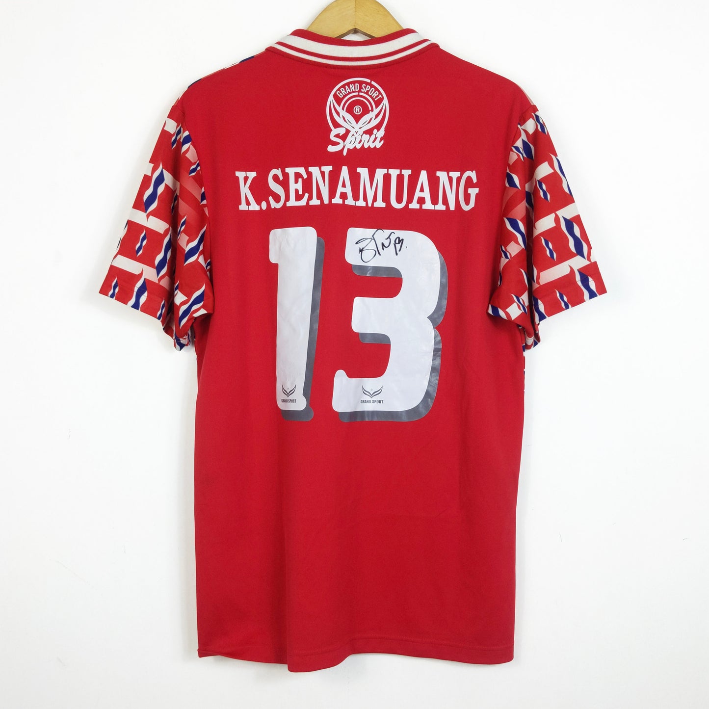 Original Thailand 1997 Away - K.Senamuang #13 Size fit L