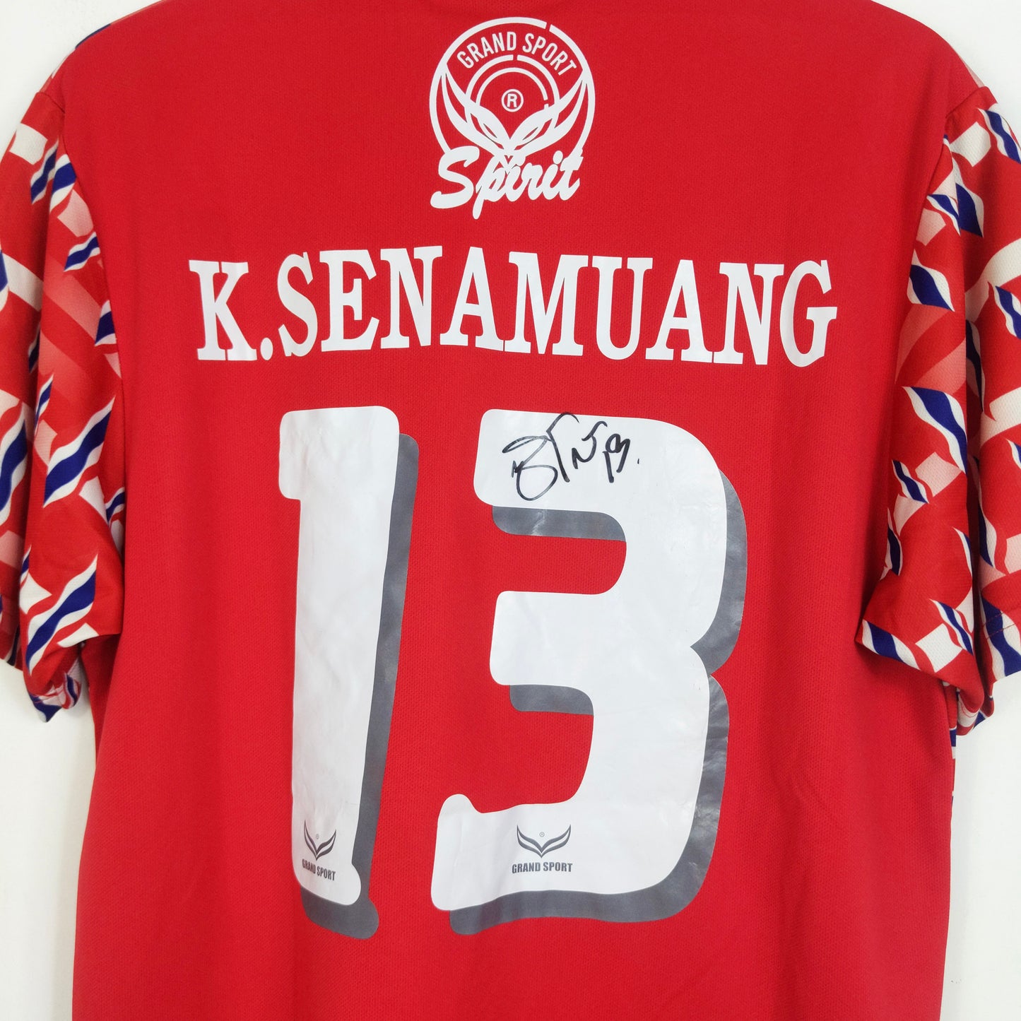 Original Thailand 1997 Away - K.Senamuang #13 Size fit L