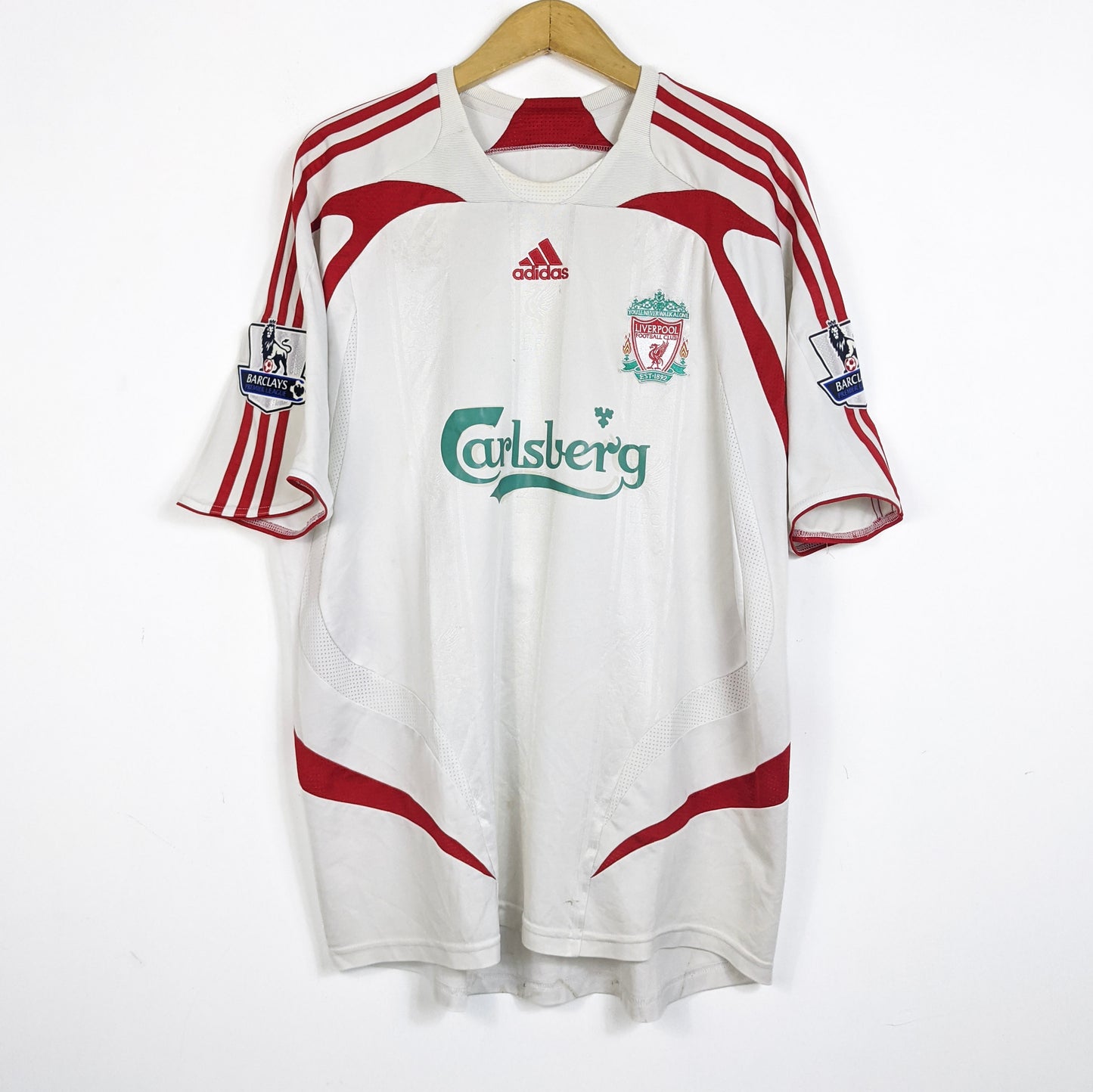 Original Liverpool 2007/08 Away - Torres #9 Size XL