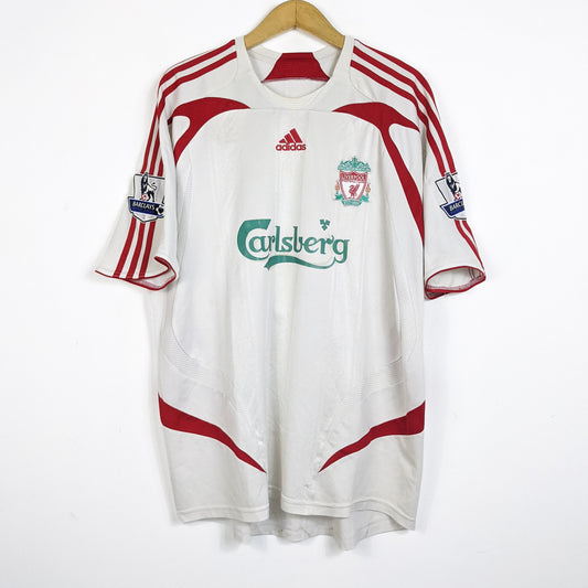 Original Liverpool 2007/08 Away - Torres #9 Size XL