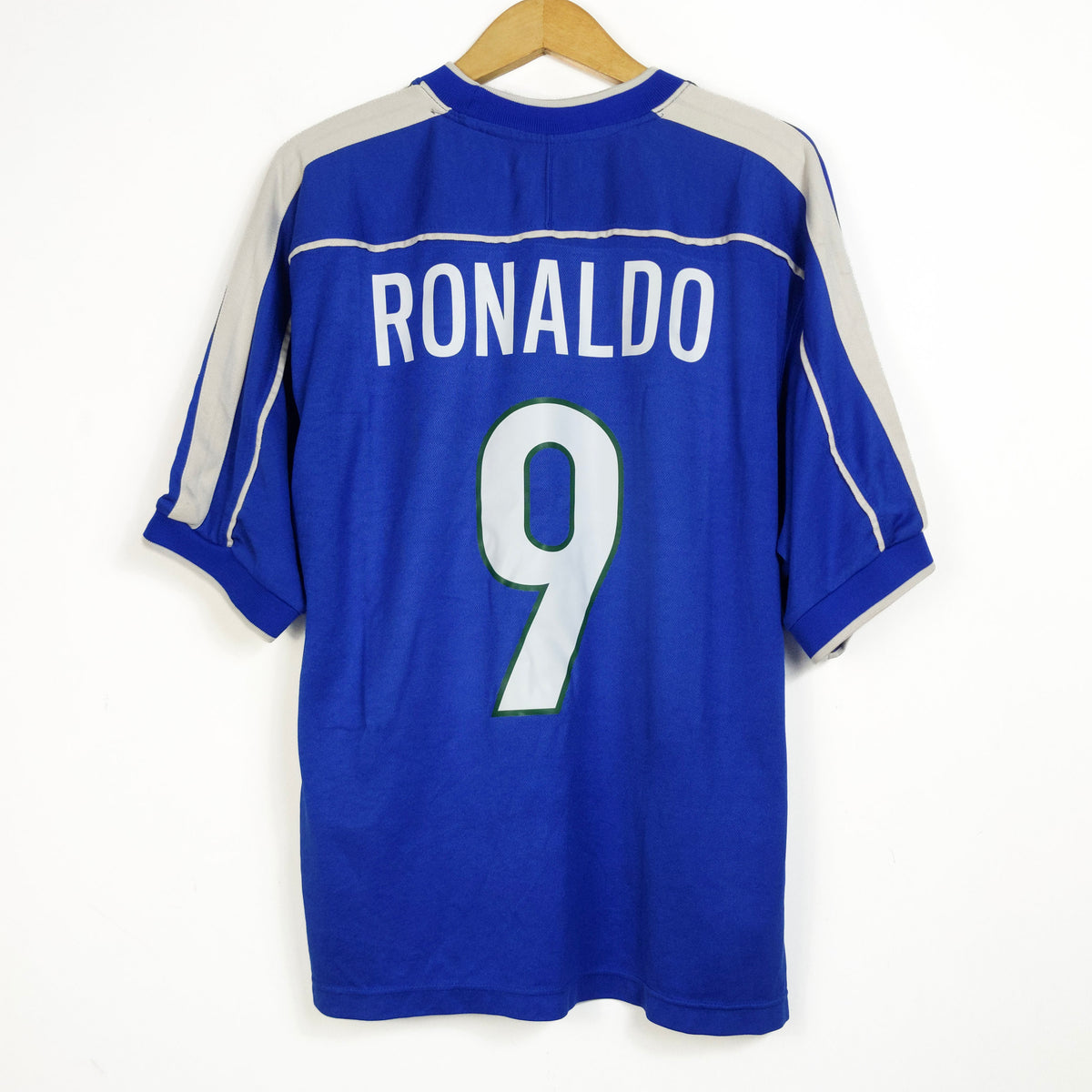 Original Brazil 1998 Away - Ronaldo #9 Size L