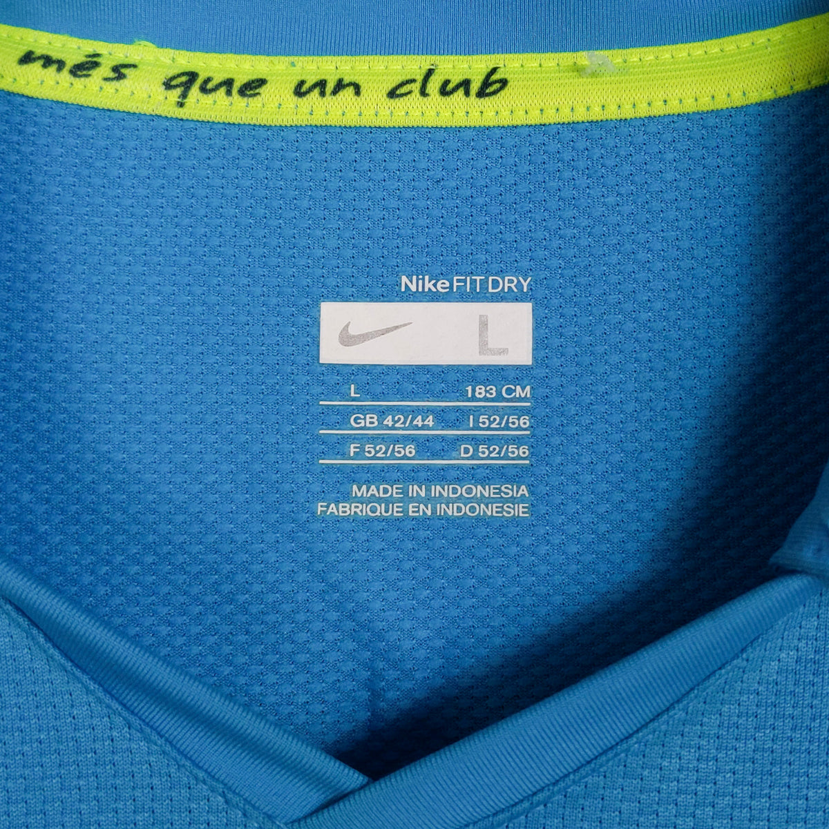 Original Barcelona 2007/08 Away - Ronaldinho #10 Size L