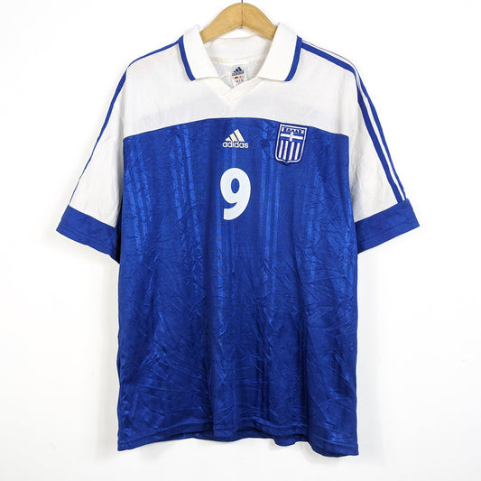 Original Greece 2001 Home - Charisteas #9 Size XL