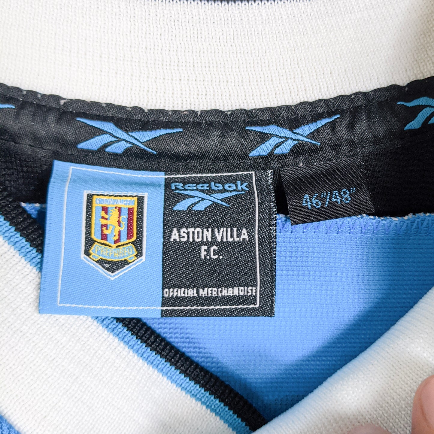 Original Aston Villa 1998/00 Away - Yorke #10 Size fit XXL