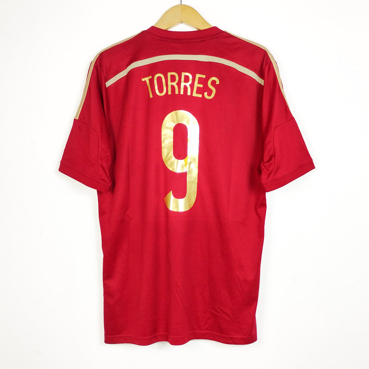 Original Spain 2014/15 Home - Torres #9 Size L