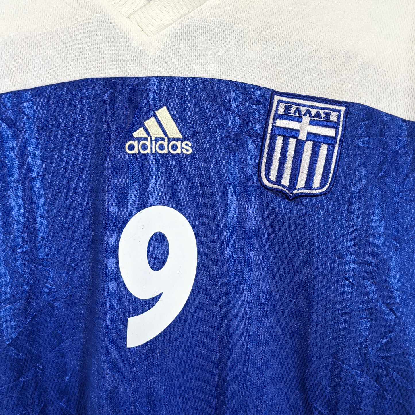 Original Greece 2001 Home - Charisteas #9 Size XL
