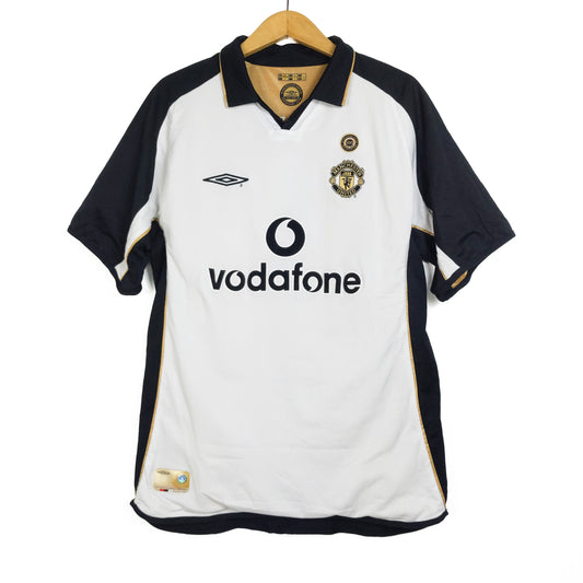 Original Manchester United 2001/02 Centenary - Beckham #7 Size L