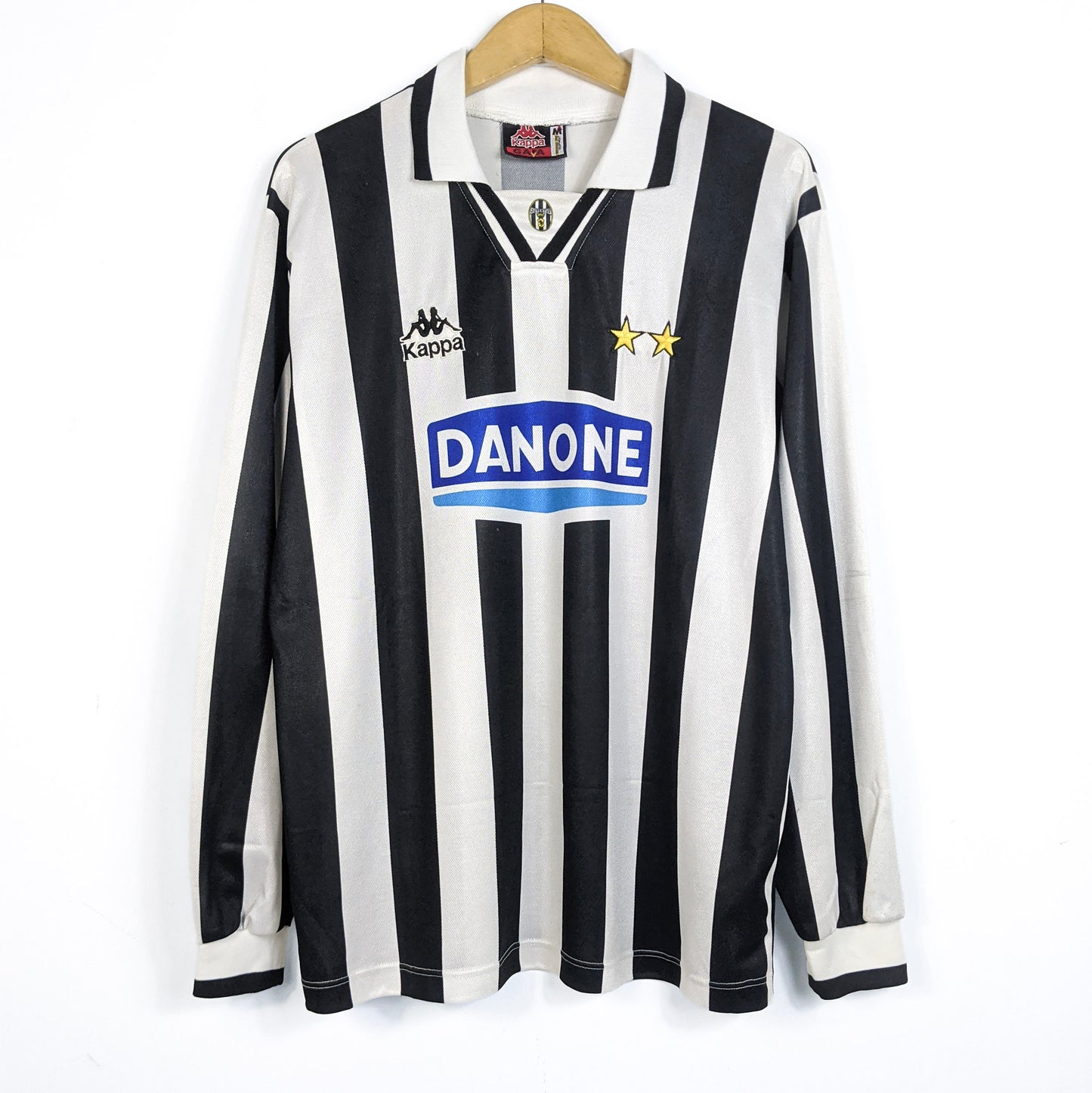 Original Juventus 1994/95 Home - Baggio #10 Size M (Long Sleeve)