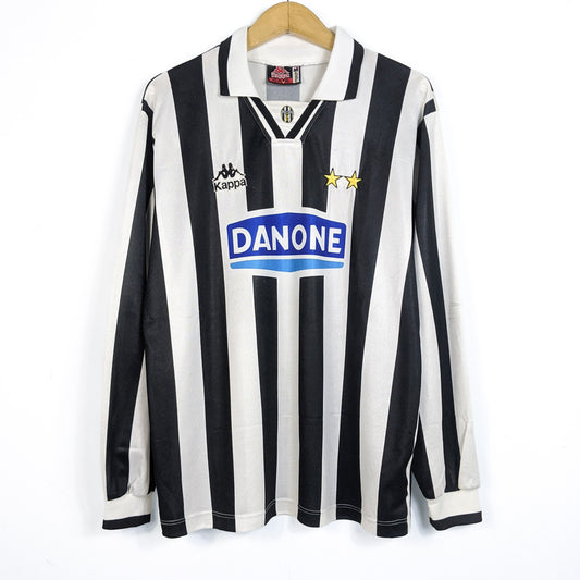 Original Juventus 1994/95 Home - Baggio #10 Size M (Long Sleeve)