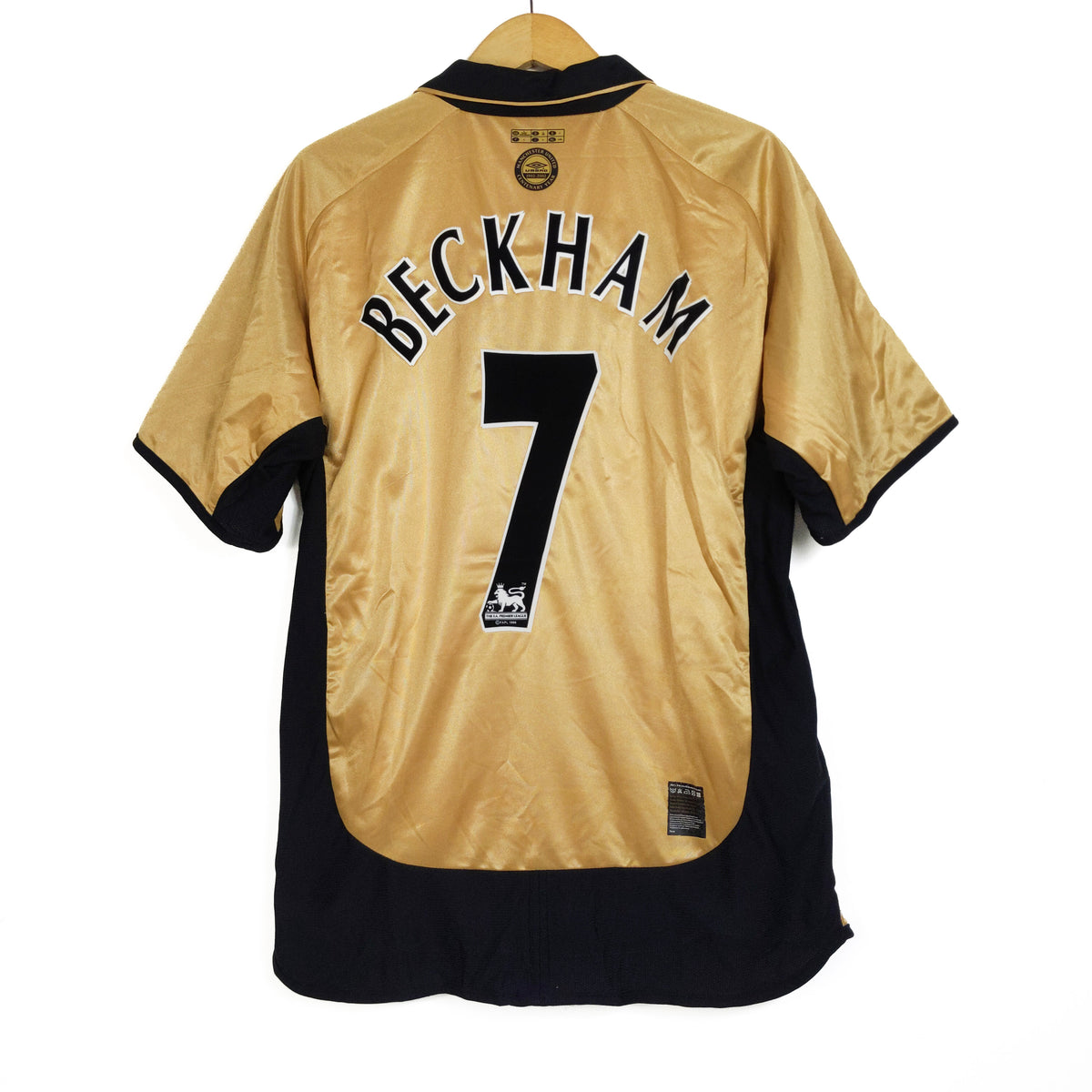 Original Manchester United 2001/02 Centenary - Beckham #7 Size L