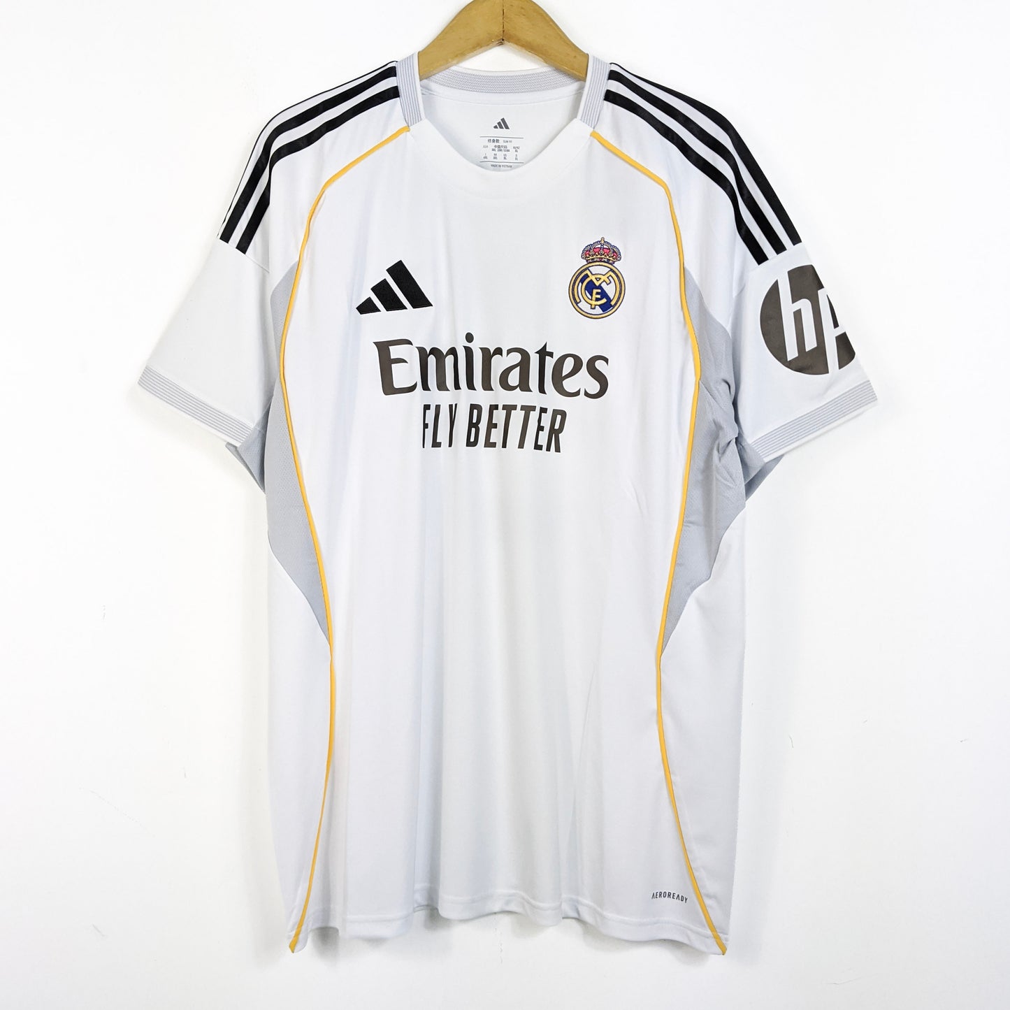 Original Real Madrid 2025/26 Home - Bellingham #5 Size XL (Bnwt)