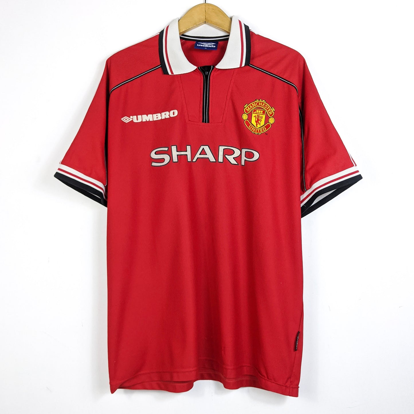 Original Manchester United 1998/00 Home - Beckham #7 Size XL