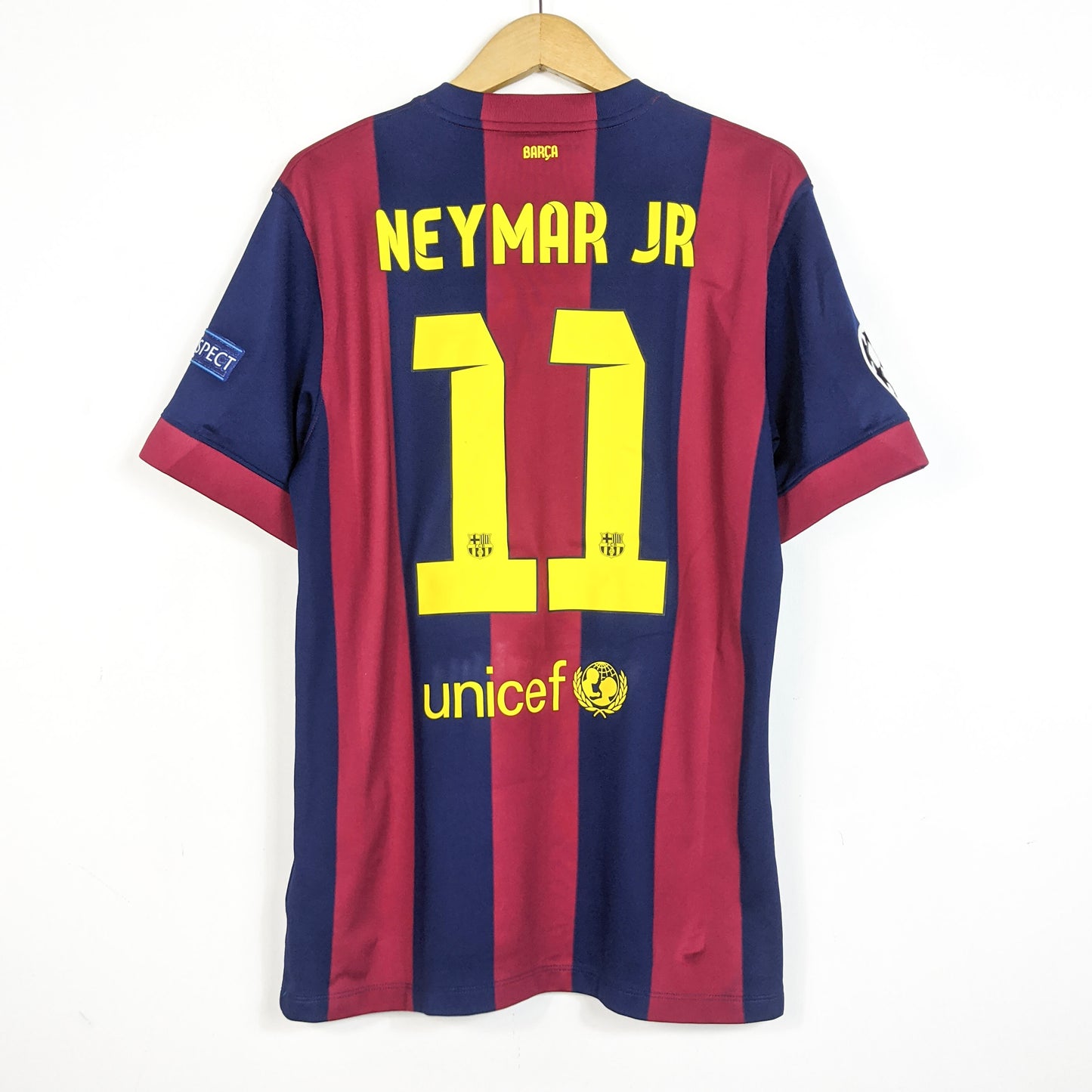 Original Barcelona 2014/15 Home - Neymar Jr #11 Size L