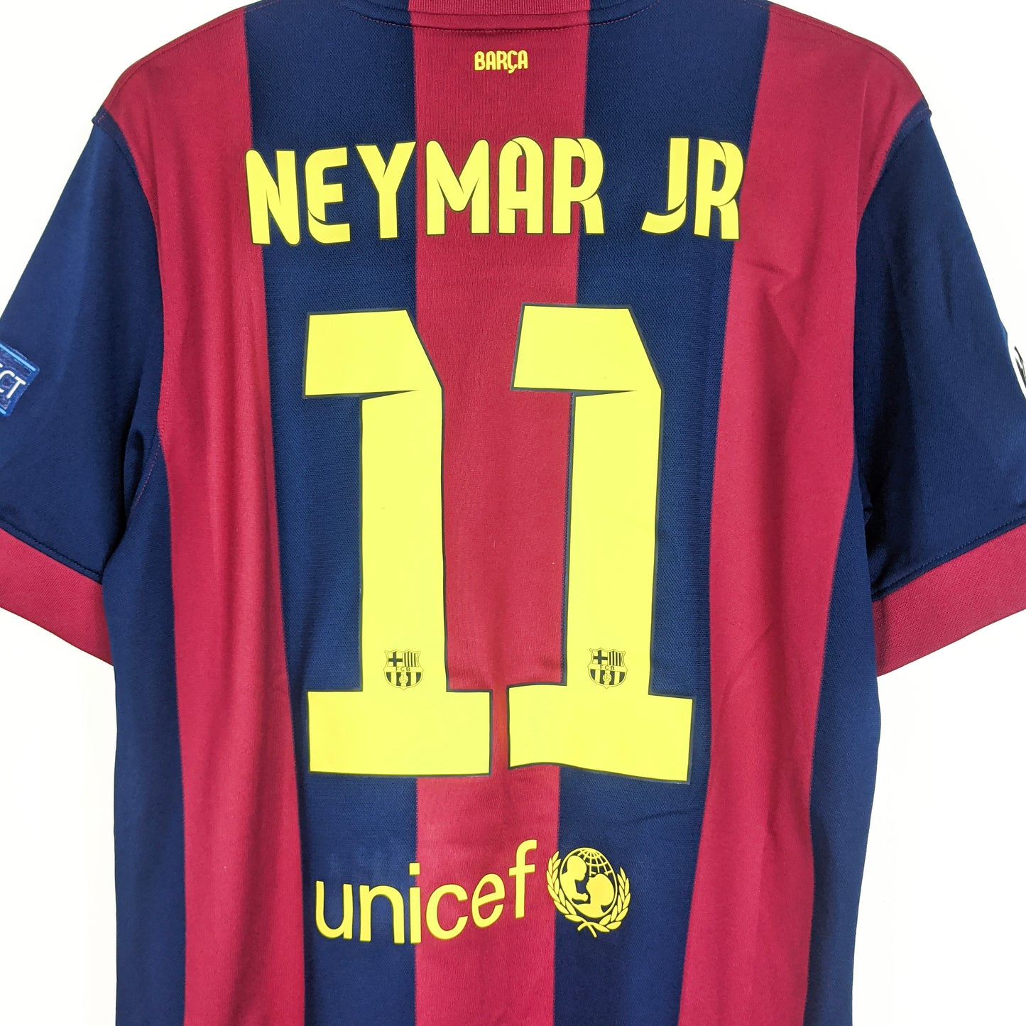 Original Barcelona 2014/15 Home - Neymar Jr #11 Size L