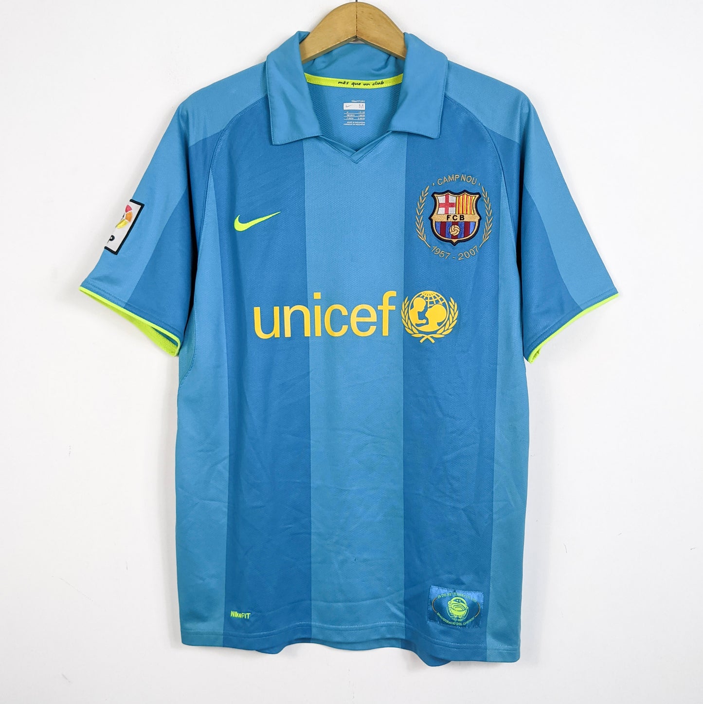 Original Barcelona 2007/08 Away - Ronaldinho #10 Size M