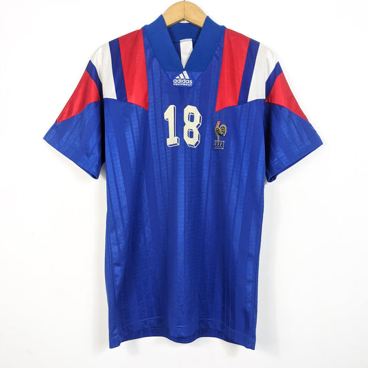 Original France 1992/94 Home - Cantona #18 Size M