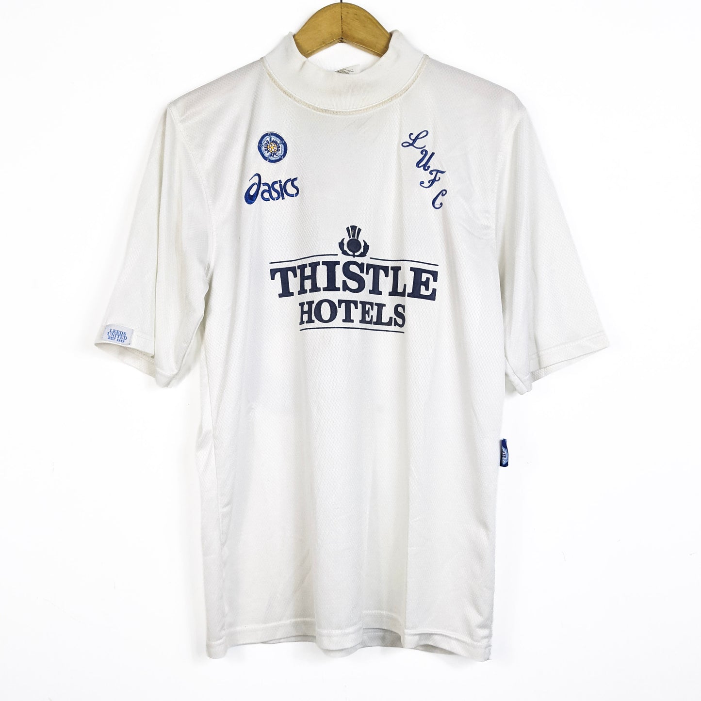 Original Leeds United 1995/96 Home - Kewell #33 Size M