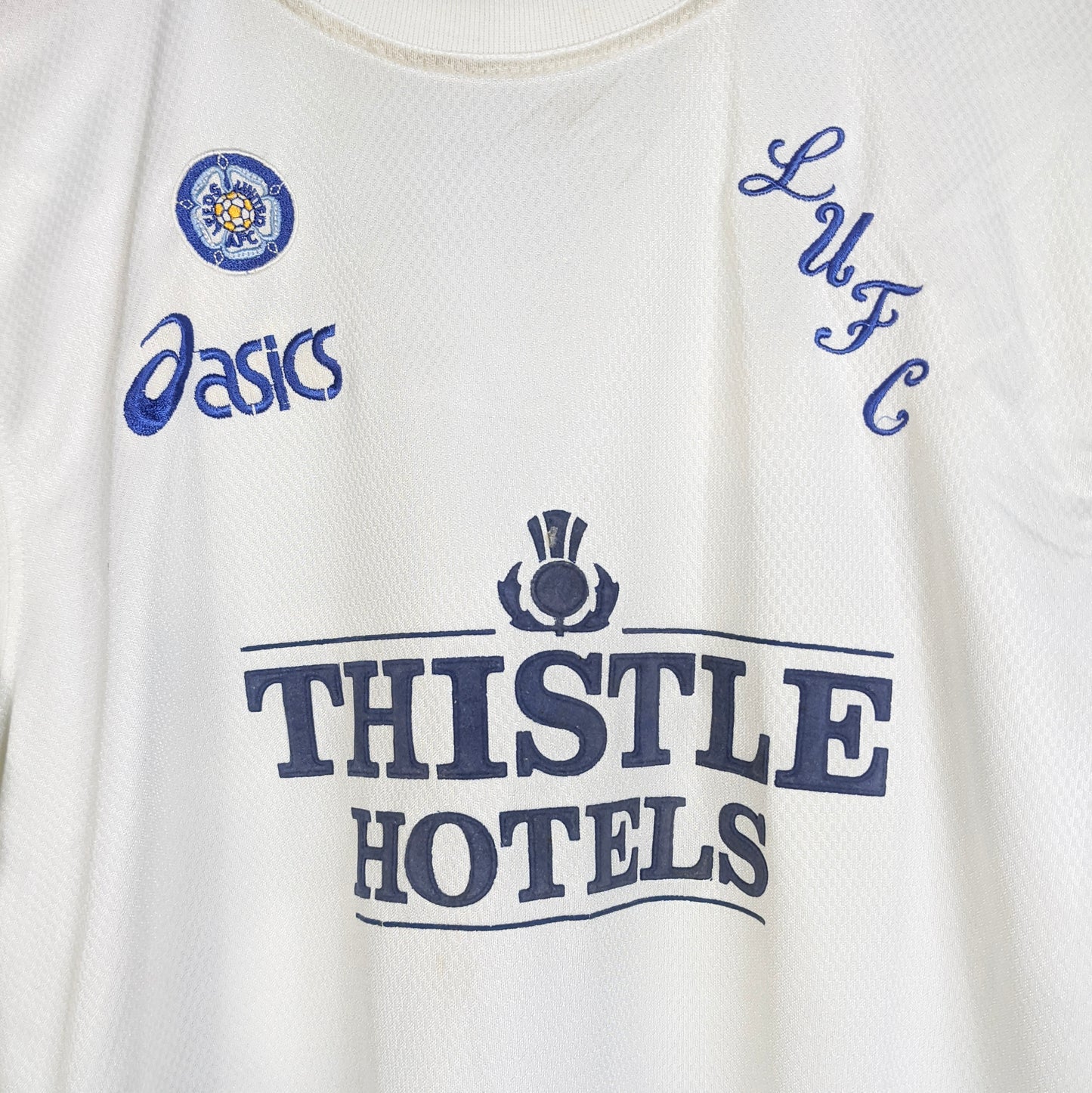 Original Leeds United 1995/96 Home - Kewell #33 Size M