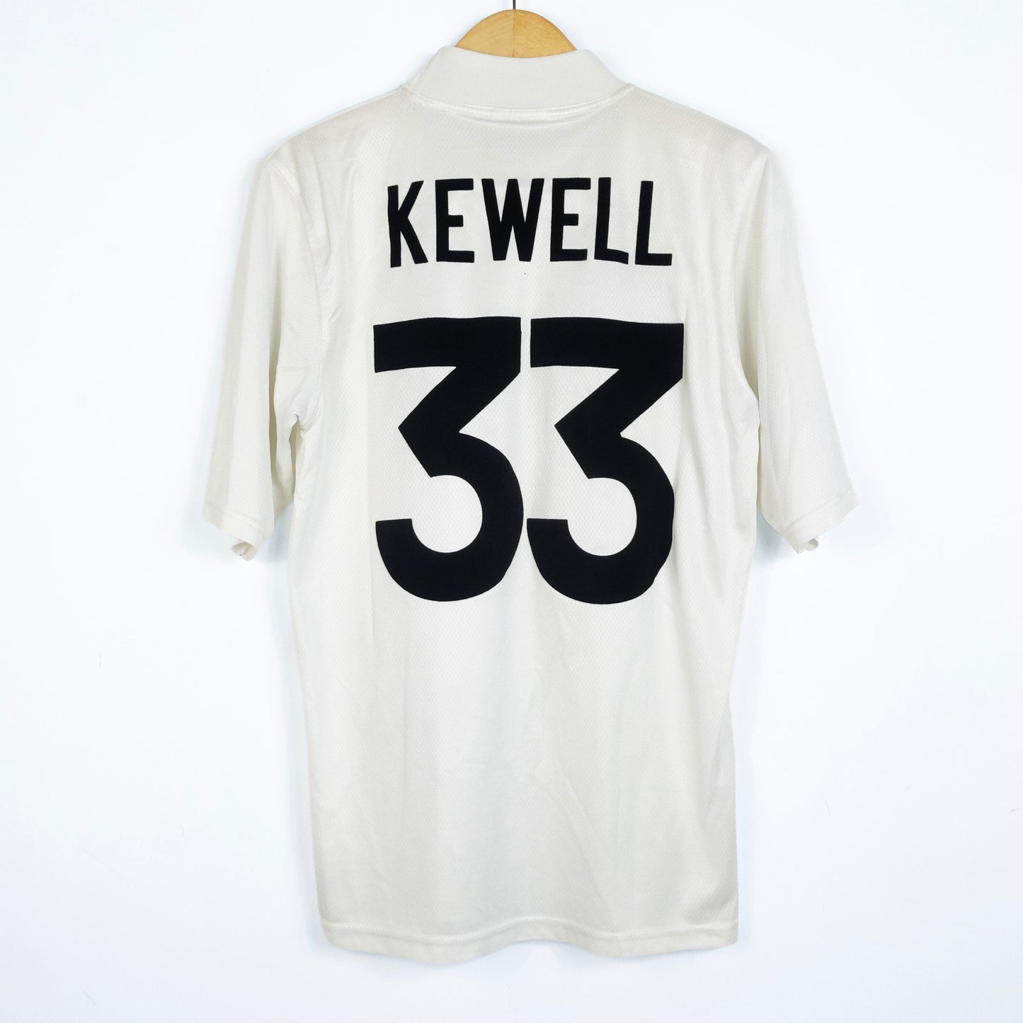 Original Leeds United 1995/96 Home - Kewell #33 Size M