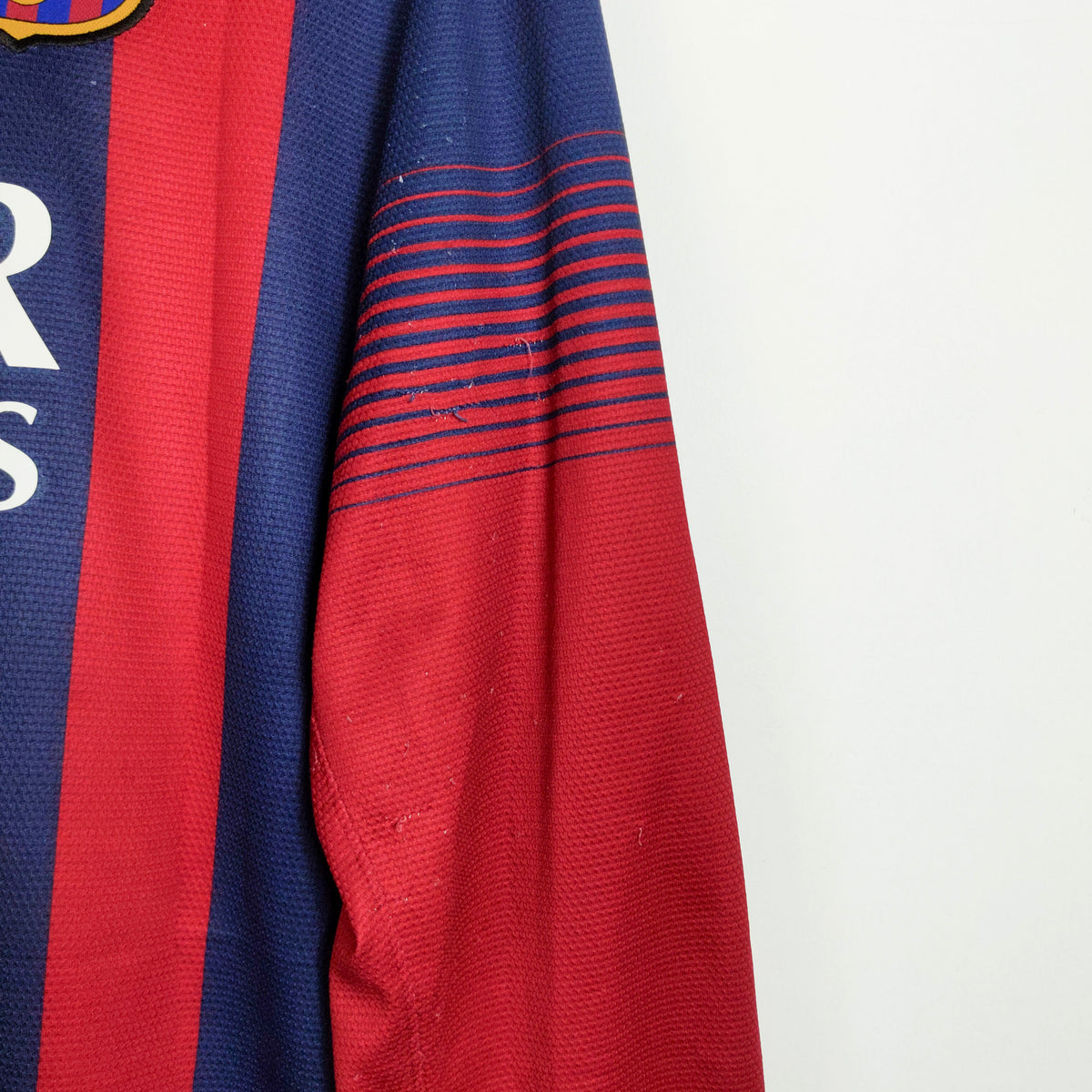 Original Barcelona 2013/14 Home - Neymar Jr #11 Size L (Long Sleeve)