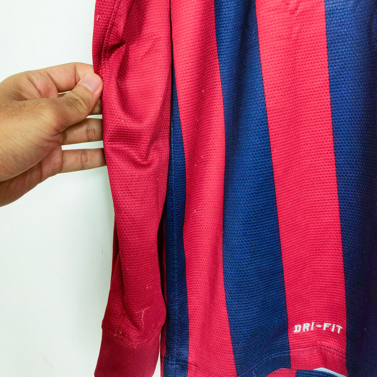 Original Barcelona 2013/14 Home - Neymar Jr #11 Size L (Long Sleeve)