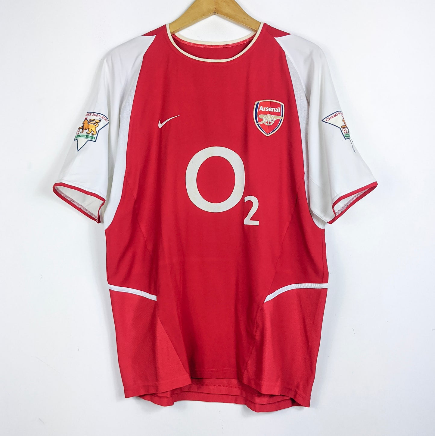 Original Arsenal 2002/04 Home - Henry #14 Size fit L