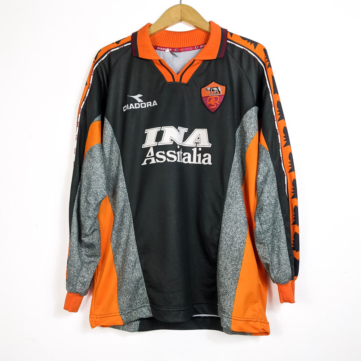Original AS Roma 1998/99 Third - Totti #10 Size XL (Long Sleeve)