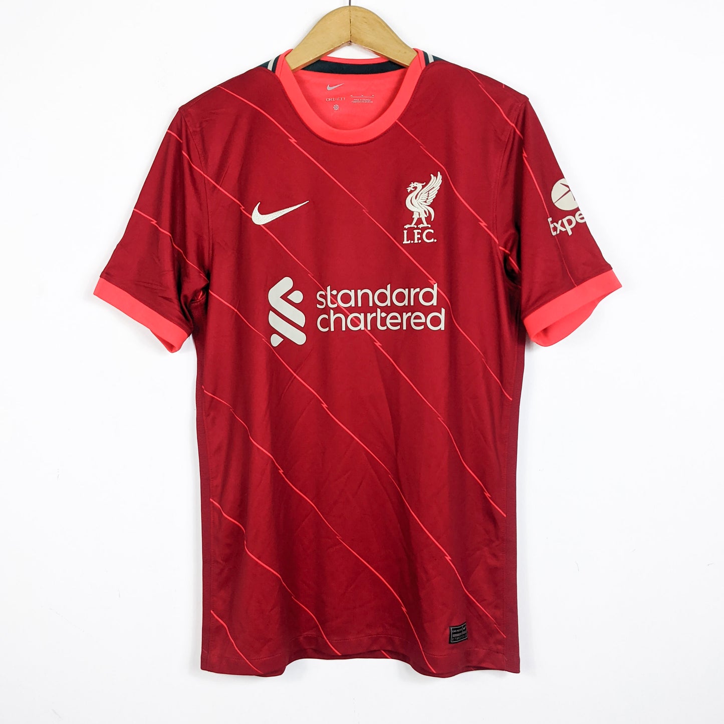Original Liverpool 2021/22 Home - Thiago #6 Size M