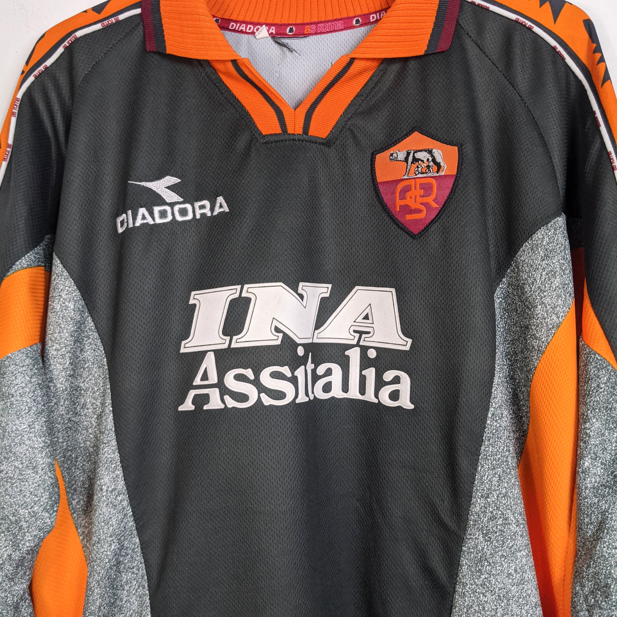 Original AS Roma 1998/99 Third - Totti #10 Size XL (Long Sleeve)